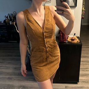 Corduroy dress